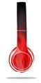 WraptorSkinz Skin Decal Wrap compatible with Beats Solo 2 WIRED Headphones Fire Red Skin Only (HEADPHONES NOT INCLUDED)