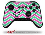 Zig Zag Teal Green and Pink - Decal Style Skin fits original Amazon Fire TV Gaming Controller (CONTROLLER NOT INCLUDED)