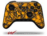 Scattered Skulls Orange - Decal Style Skin fits original Amazon Fire TV Gaming Controller (CONTROLLER NOT INCLUDED)