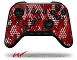 HEX Mesh Camo 01 Red Bright - Decal Style Skin fits original Amazon Fire TV Gaming Controller (CONTROLLER NOT INCLUDED)