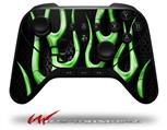 Metal Flames Green - Decal Style Skin fits original Amazon Fire TV Gaming Controller (CONTROLLER NOT INCLUDED)