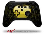Glass Heart Grunge Yellow - Decal Style Skin fits original Amazon Fire TV Gaming Controller (CONTROLLER NOT INCLUDED)