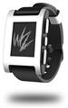 Solids Collection White - Decal Style Skin fits original Pebble Smart Watch (WATCH SOLD SEPARATELY)