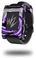 Alecias Swirl 02 Purple - Decal Style Skin fits original Pebble Smart Watch (WATCH SOLD SEPARATELY)