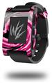 Alecias Swirl 02 Hot Pink - Decal Style Skin fits original Pebble Smart Watch (WATCH SOLD SEPARATELY)