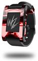 Radioactive Red - Decal Style Skin fits original Pebble Smart Watch (WATCH SOLD SEPARATELY)