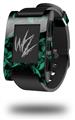 Skulls Confetti Seafoam Green - Decal Style Skin fits original Pebble Smart Watch (WATCH SOLD SEPARATELY)