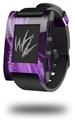 Mystic Vortex Purple - Decal Style Skin fits original Pebble Smart Watch (WATCH SOLD SEPARATELY)