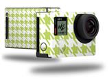 Houndstooth Sage Green - Decal Style Skin fits GoPro Hero 4 Black Camera (GOPRO SOLD SEPARATELY)