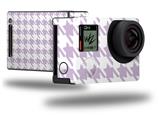 Houndstooth Lavender - Decal Style Skin fits GoPro Hero 4 Black Camera (GOPRO SOLD SEPARATELY)