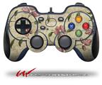 Flowers and Berries Pink - Decal Style Skin fits Logitech F310 Gamepad Controller (CONTROLLER NOT INCLUDED)
