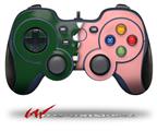 Ripped Colors Green Pink - Decal Style Skin fits Logitech F310 Gamepad Controller (CONTROLLER NOT INCLUDED)