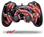 Alecias Swirl 02 Red - Decal Style Skin fits Logitech F310 Gamepad Controller (CONTROLLER NOT INCLUDED)