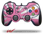 Rising Sun Japanese Flag Pink - Decal Style Skin fits Logitech F310 Gamepad Controller (CONTROLLER NOT INCLUDED)