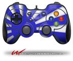 Rising Sun Japanese Flag Blue - Decal Style Skin fits Logitech F310 Gamepad Controller (CONTROLLER NOT INCLUDED)