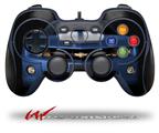 2010 Chevy Camaro Aqua - White Stripes on Black - Decal Style Skin fits Logitech F310 Gamepad Controller (CONTROLLER NOT INCLUDED)