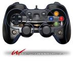 2010 Chevy Camaro Silver - Black Stripes on Black - Decal Style Skin fits Logitech F310 Gamepad Controller (CONTROLLER NOT INCLUDED)