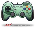 Feminine Yin Yang Green - Decal Style Skin fits Logitech F310 Gamepad Controller (CONTROLLER NOT INCLUDED)