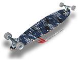 HEX Mesh Camo 01 Blue - Decal Style Vinyl Wrap Skin fits Longboard Skateboards up to 10"x42" (LONGBOARD NOT INCLUDED)