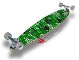 HEX Mesh Camo 01 Green Bright - Decal Style Vinyl Wrap Skin fits Longboard Skateboards up to 10"x42" (LONGBOARD NOT INCLUDED)