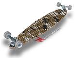 HEX Mesh Camo 01 Tan - Decal Style Vinyl Wrap Skin fits Longboard Skateboards up to 10"x42" (LONGBOARD NOT INCLUDED)