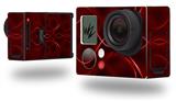 Abstract 01 Red - Decal Style Skin fits GoPro Hero 3+ Camera (GOPRO NOT INCLUDED)