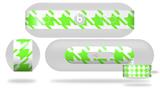 Decal Style Wrap Skin works with Beats Pill Plus Speaker Houndstooth Neon Lime Green Skin Only (BEATS PILL NOT INCLUDED)