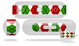 Decal Style Wrap Skin works with Beats Pill Plus Speaker Argyle Red and Green Skin Only (BEATS PILL NOT INCLUDED)