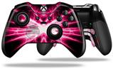 Lightning Pink - Decal Style Skin fits Microsoft XBOX One ELITE Wireless Controller (CONTROLLER NOT INCLUDED)