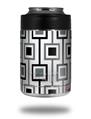 Skin Decal Wrap for Yeti Colster, Ozark Trail and RTIC Can Coolers - Squares In Squares (COOLER NOT INCLUDED)
