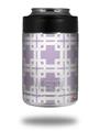 Skin Decal Wrap for Yeti Colster, Ozark Trail and RTIC Can Coolers - Boxed Lavender (COOLER NOT INCLUDED)