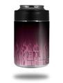 Skin Decal Wrap for Yeti Colster, Ozark Trail and RTIC Can Coolers - Fire Pink (COOLER NOT INCLUDED)