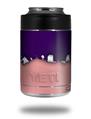 Skin Decal Wrap for Yeti Colster, Ozark Trail and RTIC Can Coolers - Ripped Colors Purple Pink (COOLER NOT INCLUDED)