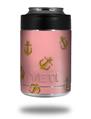 Skin Decal Wrap for Yeti Colster, Ozark Trail and RTIC Can Coolers - Anchors Away Pink (COOLER NOT INCLUDED)