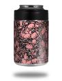 Skin Decal Wrap for Yeti Colster, Ozark Trail and RTIC Can Coolers - Scattered Skulls Pink (COOLER NOT INCLUDED)
