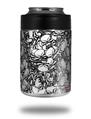 Skin Decal Wrap for Yeti Colster, Ozark Trail and RTIC Can Coolers - Scattered Skulls White (COOLER NOT INCLUDED)