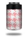 Skin Decal Wrap for Yeti Colster, Ozark Trail and RTIC Can Coolers - Houndstooth Pink (COOLER NOT INCLUDED)