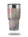 Skin Decal Wrap for Yeti Tumbler Rambler 30 oz Pastel Abstract Pink and Blue (TUMBLER NOT INCLUDED)