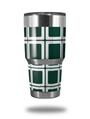 Skin Decal Wrap for Yeti Tumbler Rambler 30 oz Squared Hunter Green (TUMBLER NOT INCLUDED)