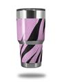 Skin Decal Wrap for Yeti Tumbler Rambler 30 oz Zebra Skin Pink (TUMBLER NOT INCLUDED)