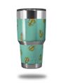 Skin Decal Wrap for Yeti Tumbler Rambler 30 oz Anchors Away Seafoam Green (TUMBLER NOT INCLUDED)