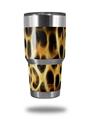 Skin Decal Wrap for Yeti Tumbler Rambler 30 oz Fractal Fur Leopard (TUMBLER NOT INCLUDED)