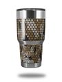 Skin Decal Wrap for Yeti Tumbler Rambler 30 oz HEX Mesh Camo 01 Tan (TUMBLER NOT INCLUDED)