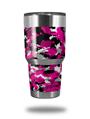 Skin Decal Wrap for Yeti Tumbler Rambler 30 oz WraptorCamo Digital Camo Hot Pink (TUMBLER NOT INCLUDED)