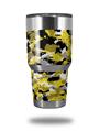 Skin Decal Wrap for Yeti Tumbler Rambler 30 oz WraptorCamo Digital Camo Yellow (TUMBLER NOT INCLUDED)