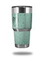 Skin Decal Wrap for Yeti Tumbler Rambler 30 oz Raining Seafoam Green (TUMBLER NOT INCLUDED)