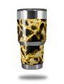Skin Decal Wrap for Yeti Tumbler Rambler 30 oz Electrify Yellow (TUMBLER NOT INCLUDED)