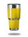 Skin Decal Wrap for Yeti Tumbler Rambler 30 oz Solids Collection Yellow (TUMBLER NOT INCLUDED)