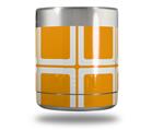 Skin Decal Wrap for Yeti Rambler Lowball - Squared Orange (CUP NOT INCLUDED)