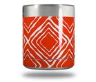 Skin Decal Wrap for Yeti Rambler Lowball - Wavey Red (CUP NOT INCLUDED)